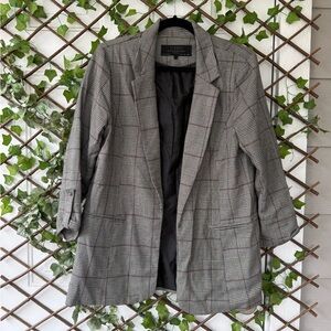 Stoosh Gray Plaid Women's Blazer